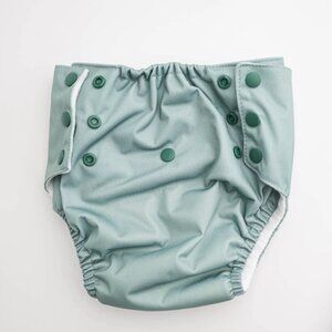 Kinder Cloth Diapers Cadet Blue Reusable Potty Training Pant w/ Absorbent Layers